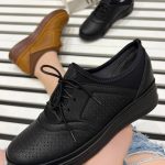 کفش کلاسیک و طبی لیزری با زیره پیو بزرگ پا