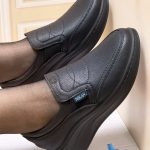 کفش طبی و مجلسی با زیره پیو در رنگ مشکی