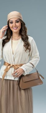 کت دامن گیپور زنانه با قد 60 در چند رنگ پرفروش - تصویر 19
