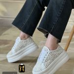 کتونی توری عروس با لژ 6 سانت در سه طرح پرفروش 241