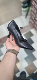 کفش مجلسی ساده نوک تیز با پاشنه 7 سانت - تصویر 2