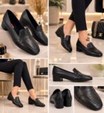 کالج زنانه با زیره پیو و پاشنه 3 سانت در سه طرح پرفروش 44077 - تصویر 6