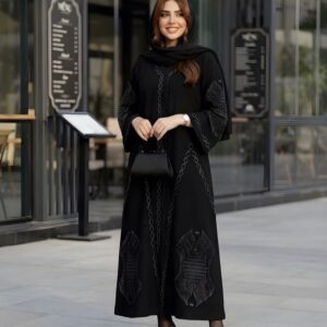 تن‌خور شیک مانتو مجلسی زنانه کد 0473 در گالری مدیسه