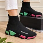 اسپرت جورابی زنانه مدل balenciaga با زیره پیو