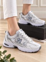 کتونی زنانه مدل new balance 530 با زیره پیو پرفروش - تصویر 2